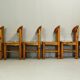 Chairs attributed to Rainer Daumiller, 1970s, Set of 6