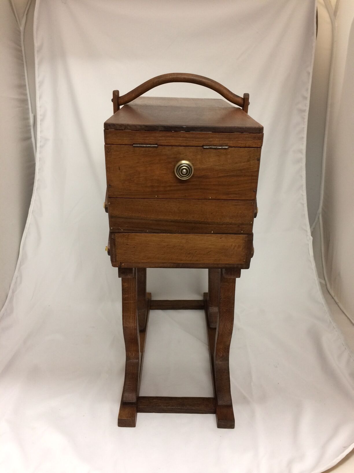 Vintage foot couture worker