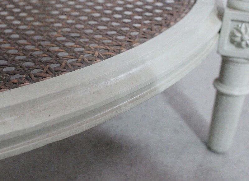 Guerin in Wood Réchampi and Cannage, Louis XVI style - 1920