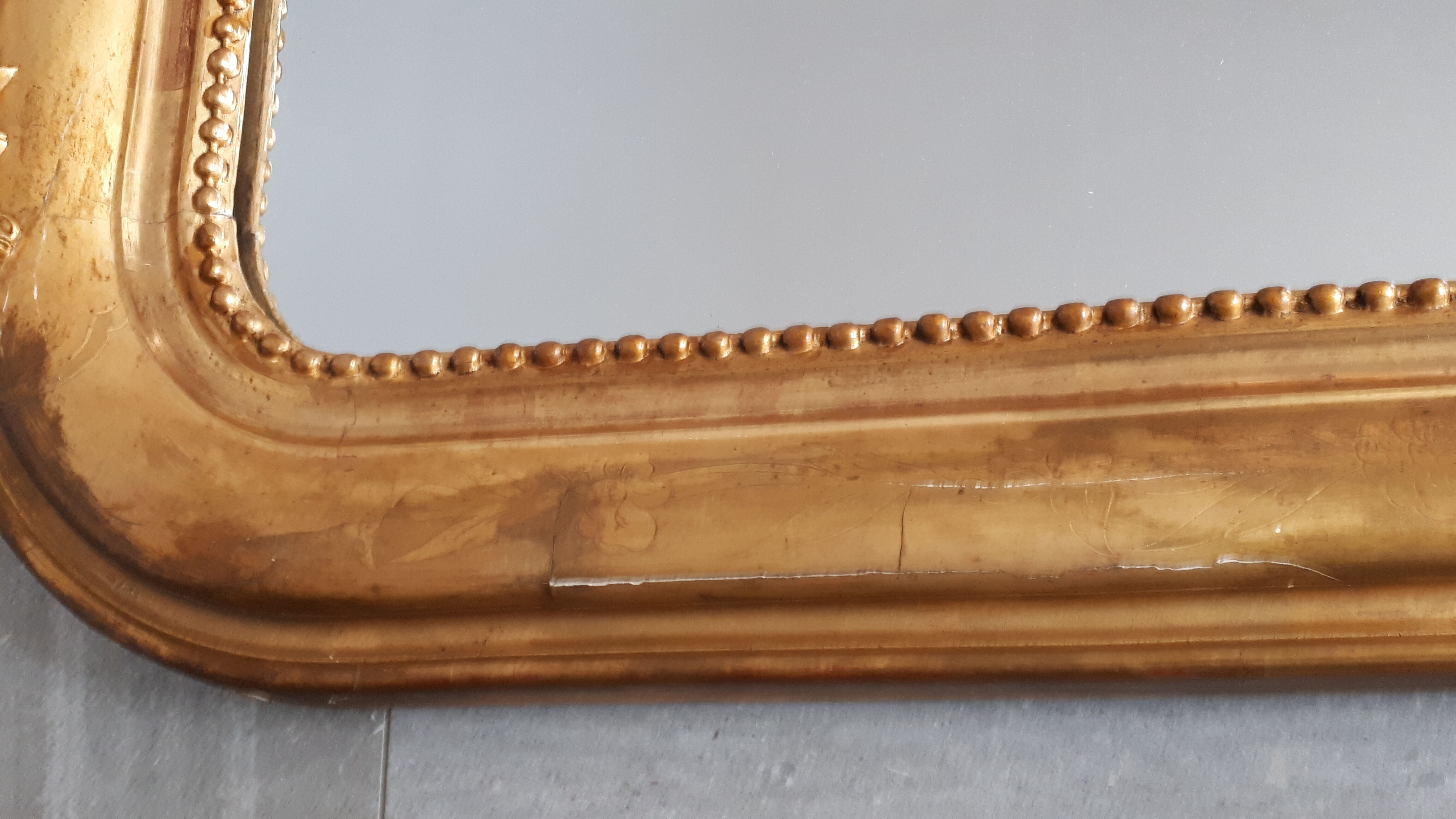 Mirror Napoleon III of the XIX 99x148cm