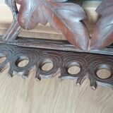 Porte pipes en bois sculpté