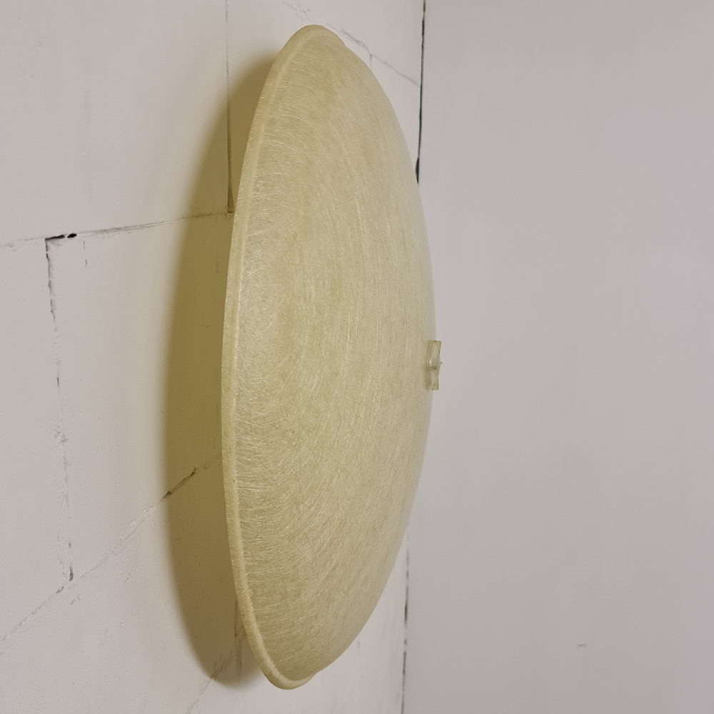 Fiber glass ceiling lamp by Louis Kalff for Philips