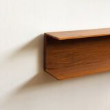 Walter Wirz Regal wall shelf for Wilhelm Renz in teak