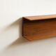 Walter Wirz Regal wall shelf for Wilhelm Renz in teak