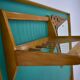 Mid-Century  Wall Mounted Coat Rack Czechoslovakia , 1970's
