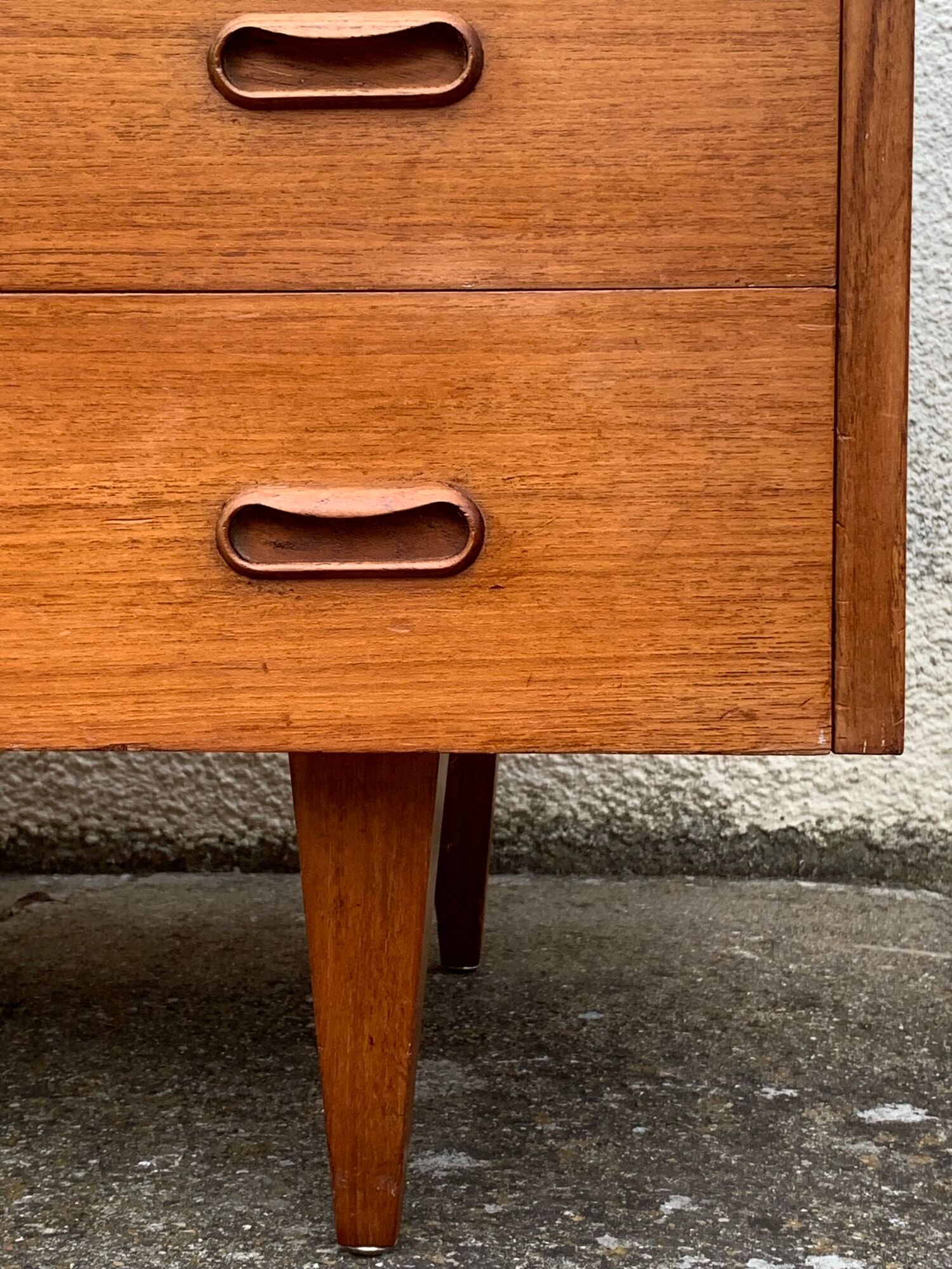 Pair of Scandinavian teak chests of drawers 1960