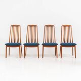 Set of 4 dining chairs by Kai Kristiansen for Schou Andersen