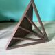 Small teak shelf