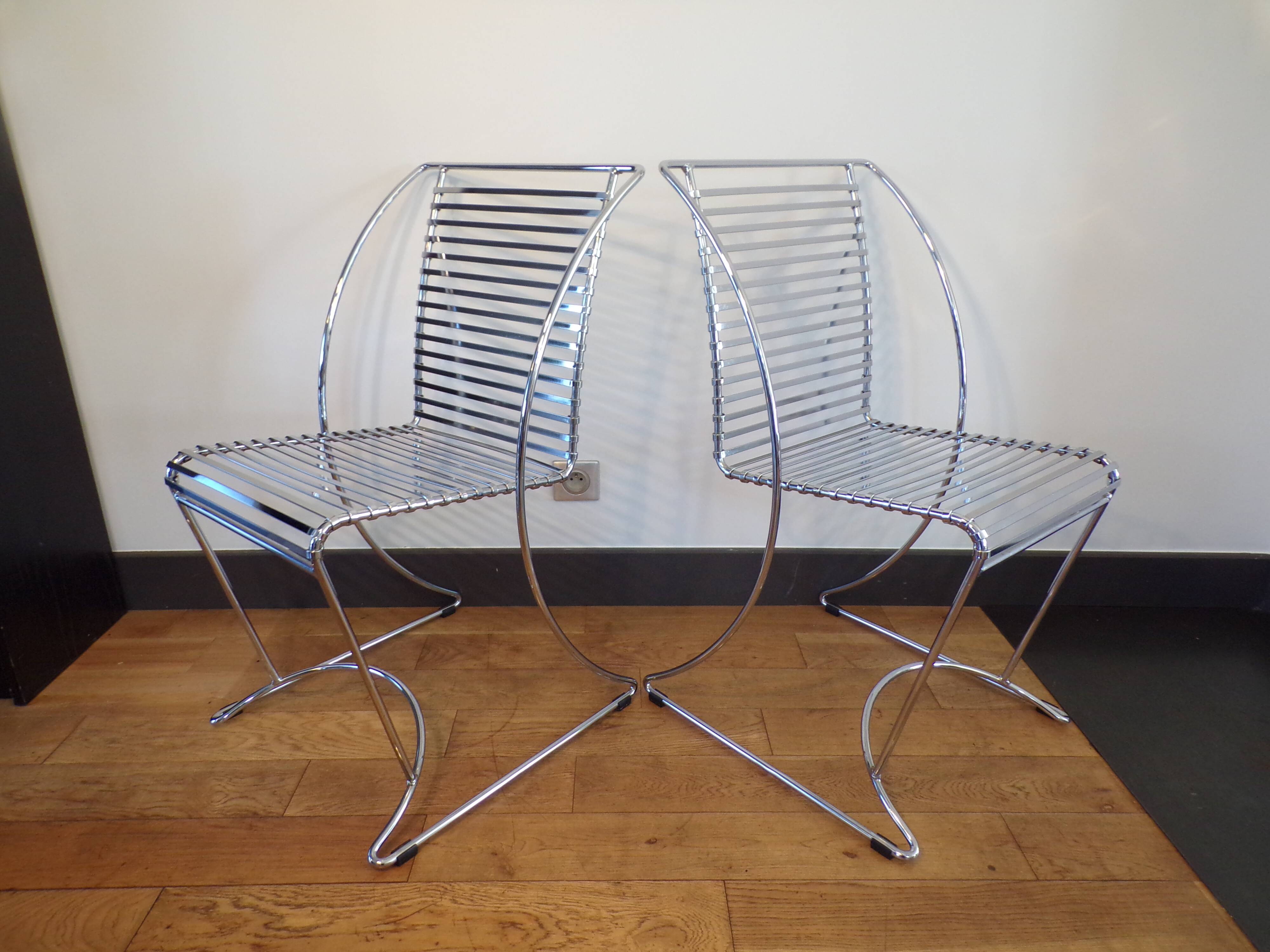 Pair of Till Behrens chairs