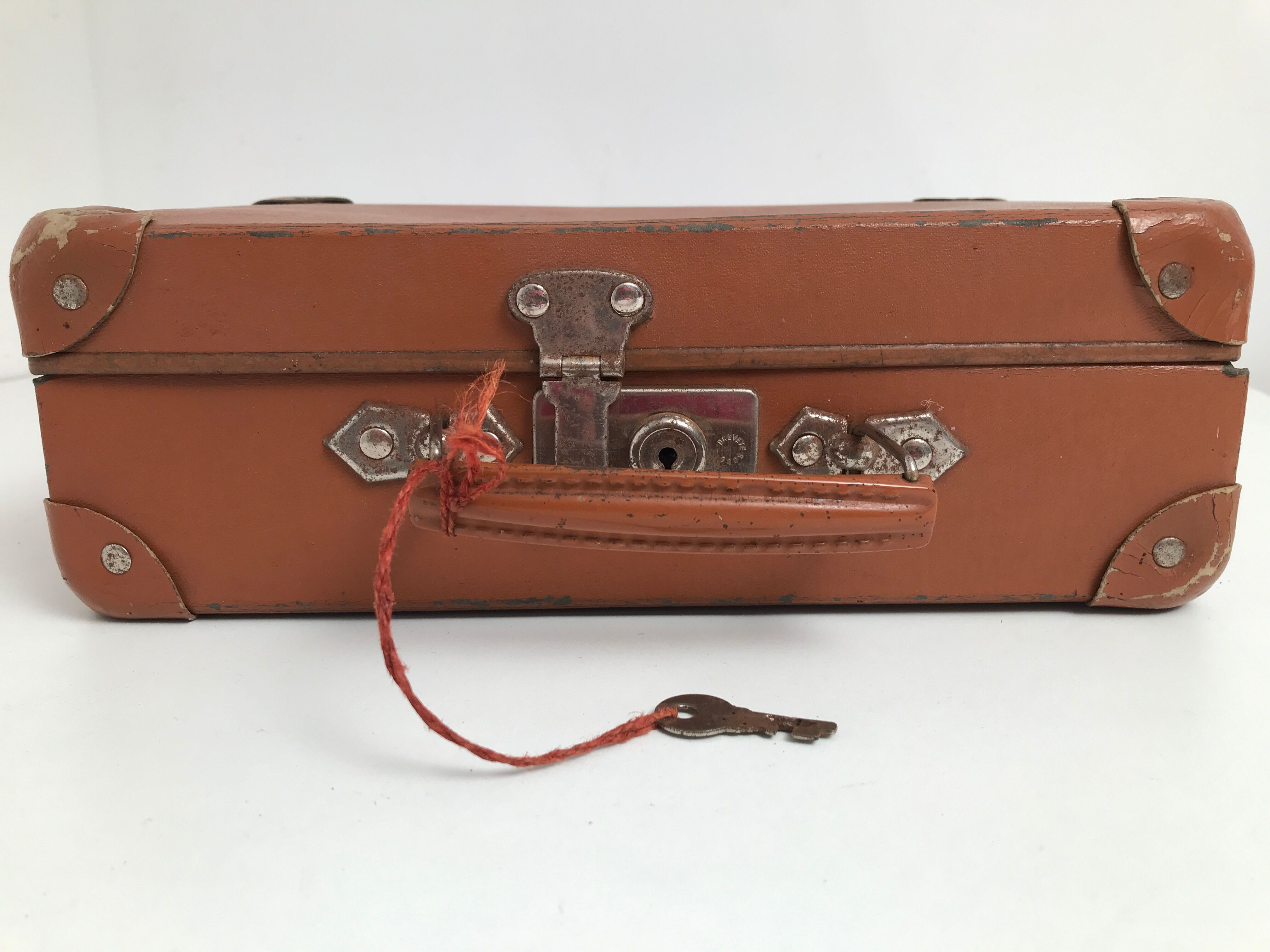 Small vintage antique suitcase