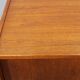 Danish mid-century teak cabinet with sliding doors, refurbished, 1960s