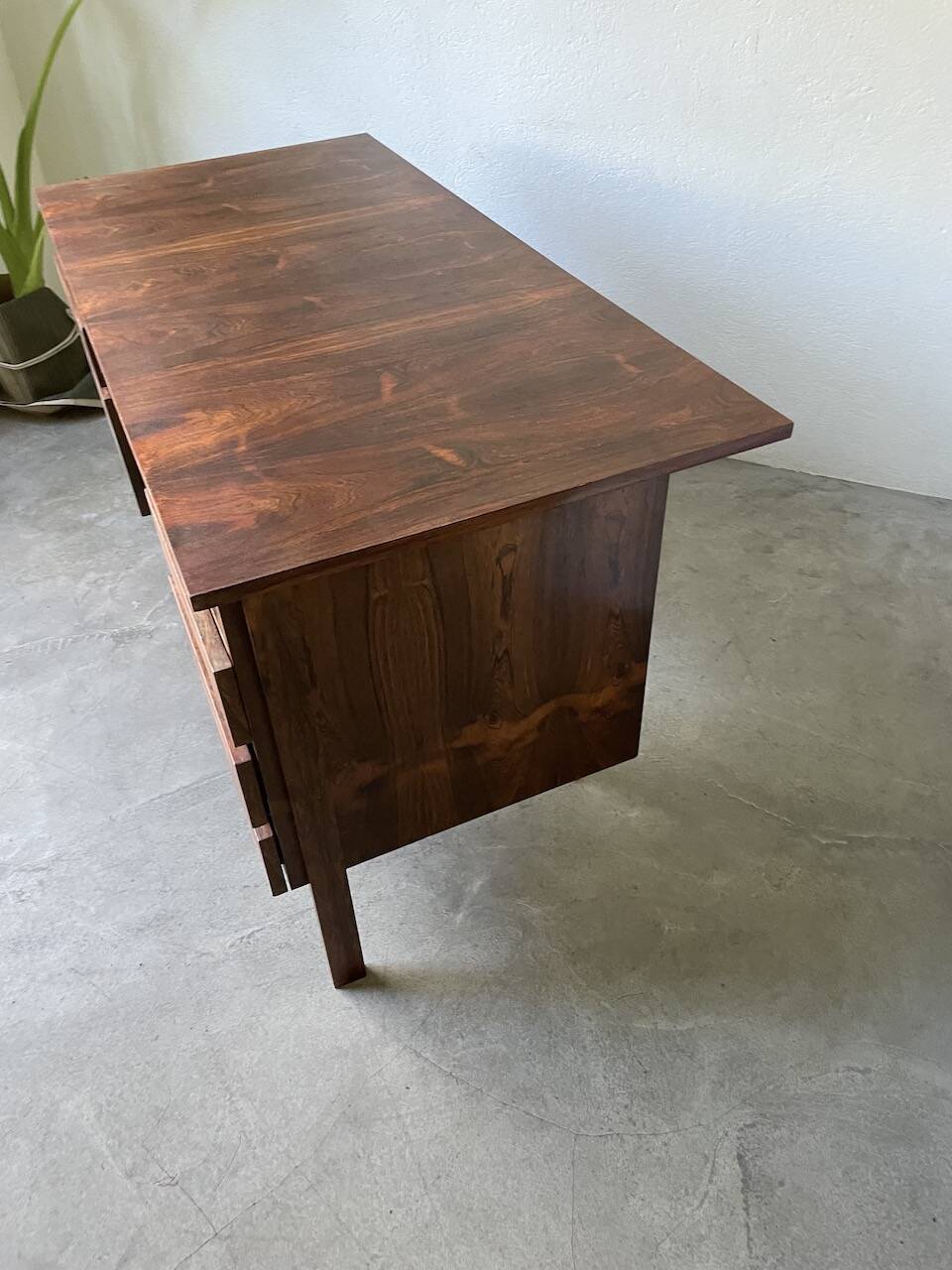 Desk and its Scandinavian rosewood chair