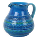 Aldo Londi Bitossi Vase Ear Vase Jug Rimini Blue Pottery Italy Sixties