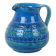 Aldo Londi Bitossi Vase Ear Vase Jug Rimini Blue Pottery Italy Sixties