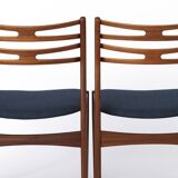 Paire de chaises vintage en teck de Johannes Andersen pour Vamo (années 1960) – Modèle 1
