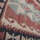 Vintage Turkish kilim, handwoven, 142x220 cm.