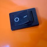 Vintage orange desk lamp