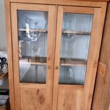Solid wood display case