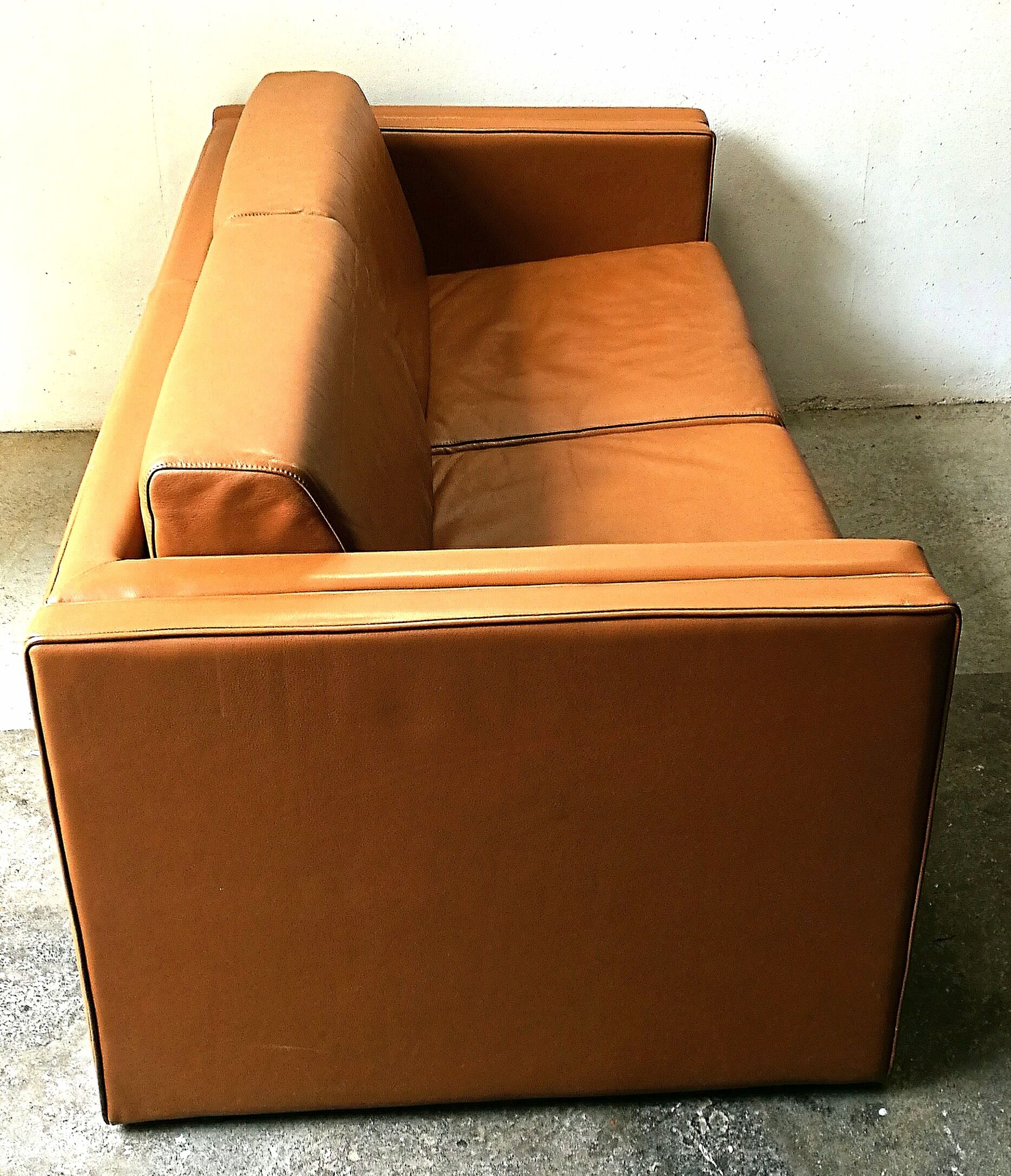 2 sofa furniture places international leather 70-80 years