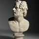 Concrete bust companion of Odysseus