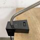 Lampe de bureau industrielle grise d'Elektrosvit, années 1970