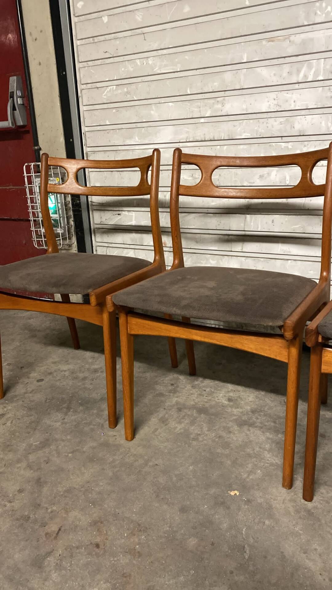 Vintage Scandinavian chairs by Johannes Andersen