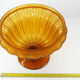 Art Deco Amber Glass Centerpiece Bowl-Circa 1930s