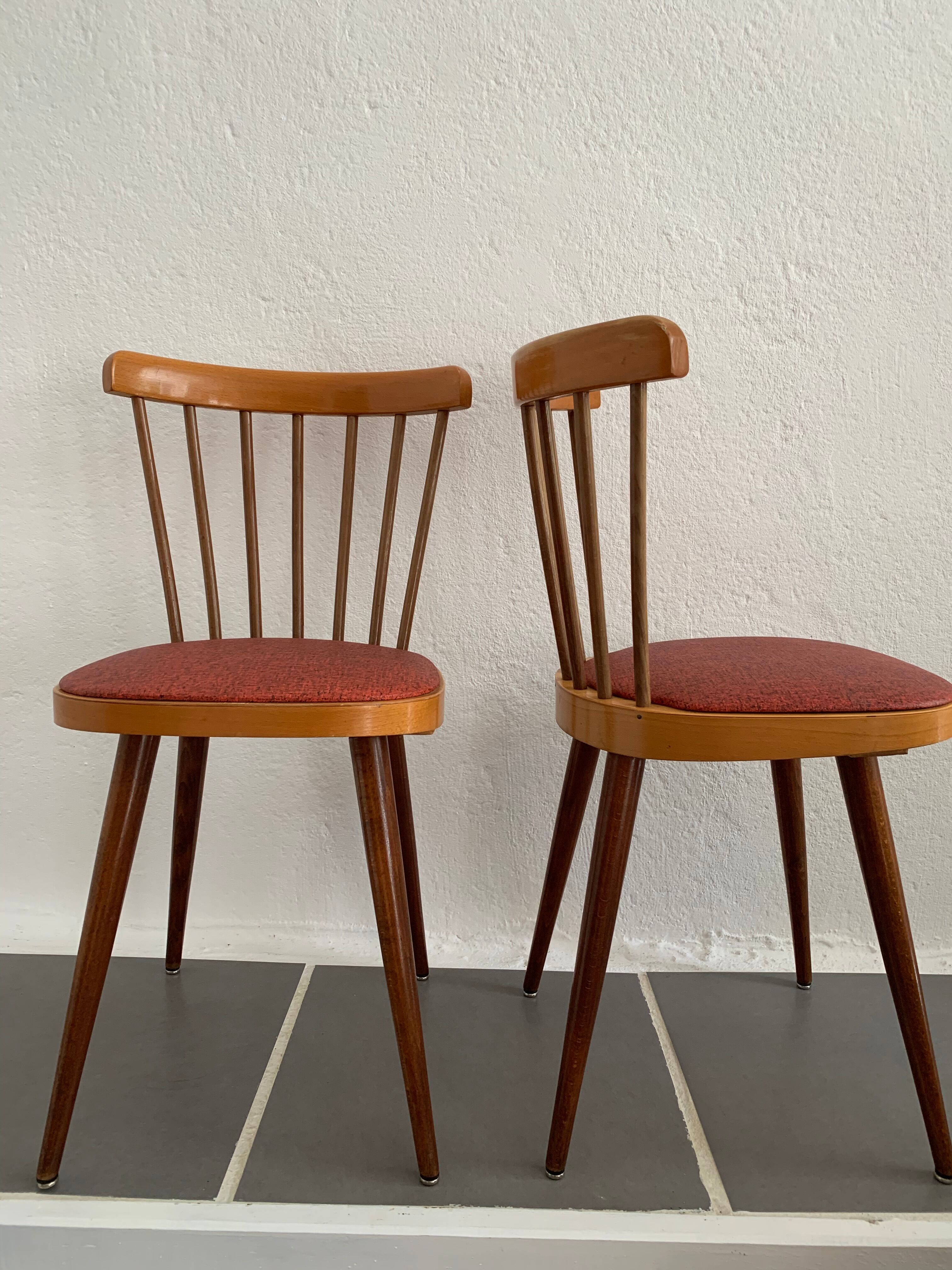 Pair Chairs Baumann model 740
