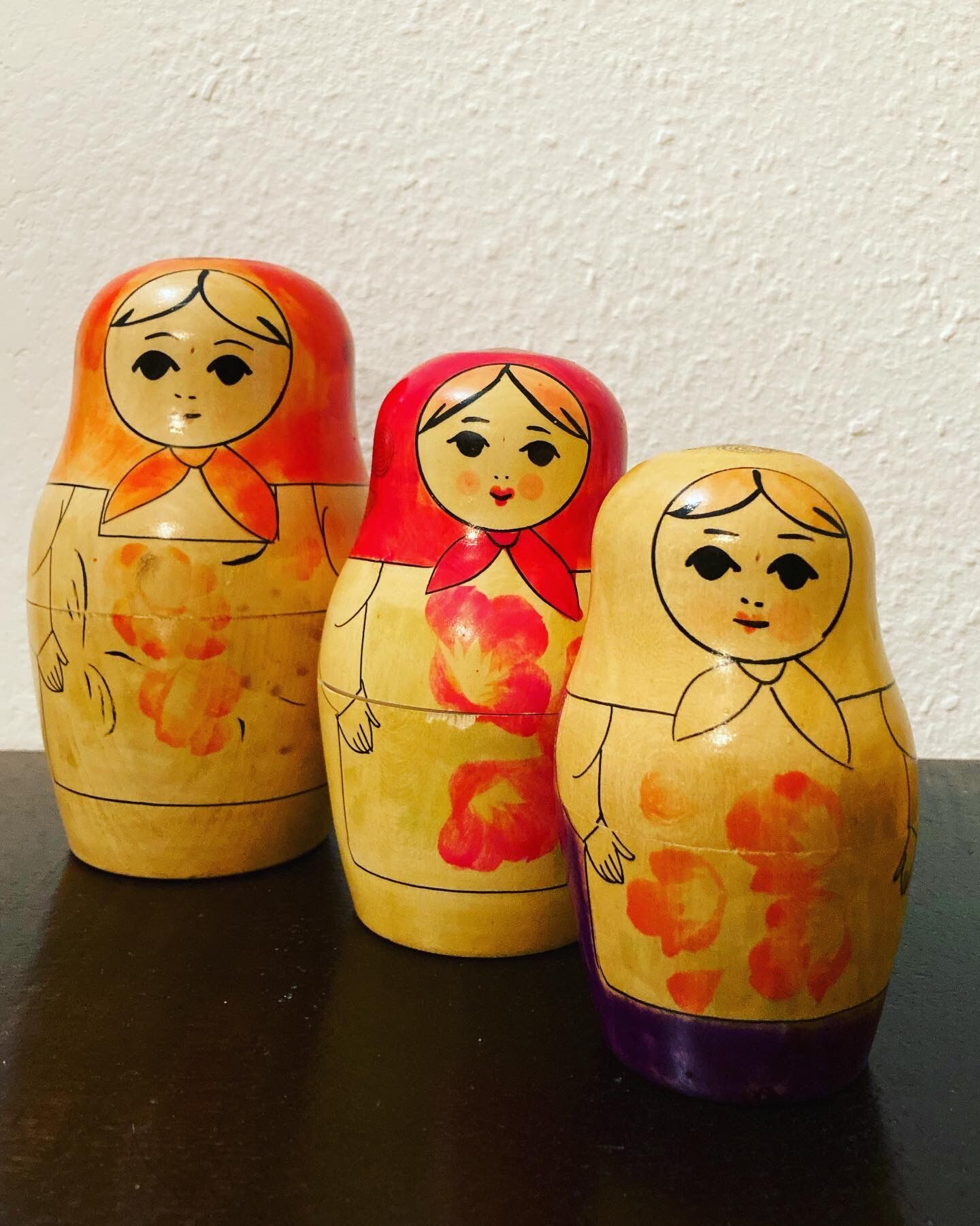 Vintage russian dolls