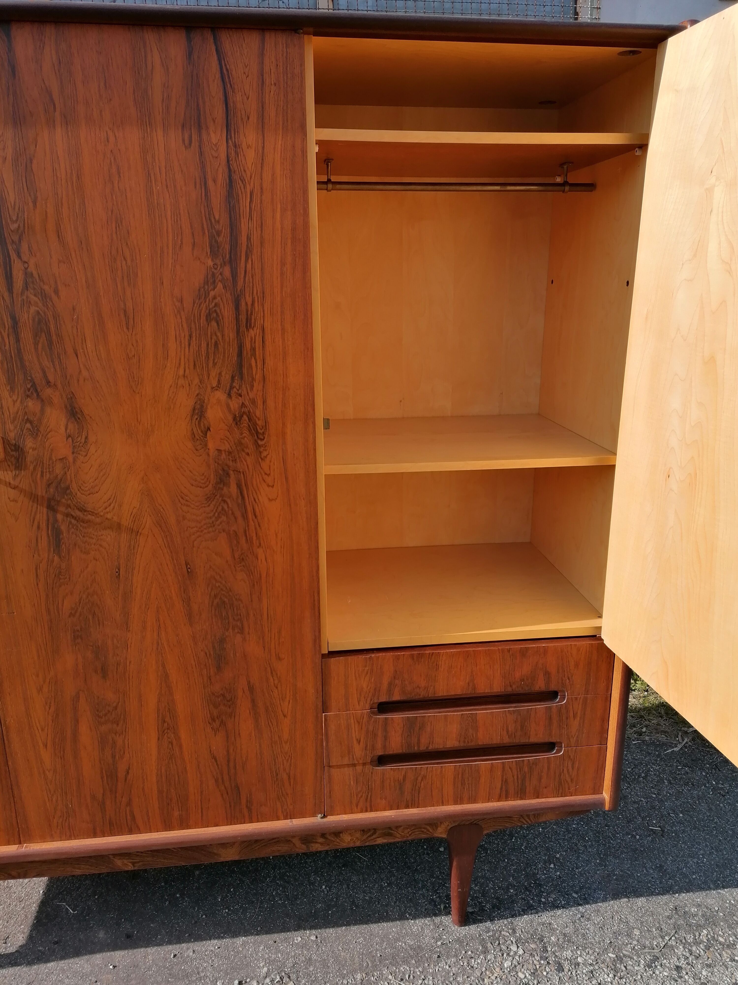 Vintage rosewood cabinet