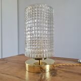 Chiseled cerre table lamp