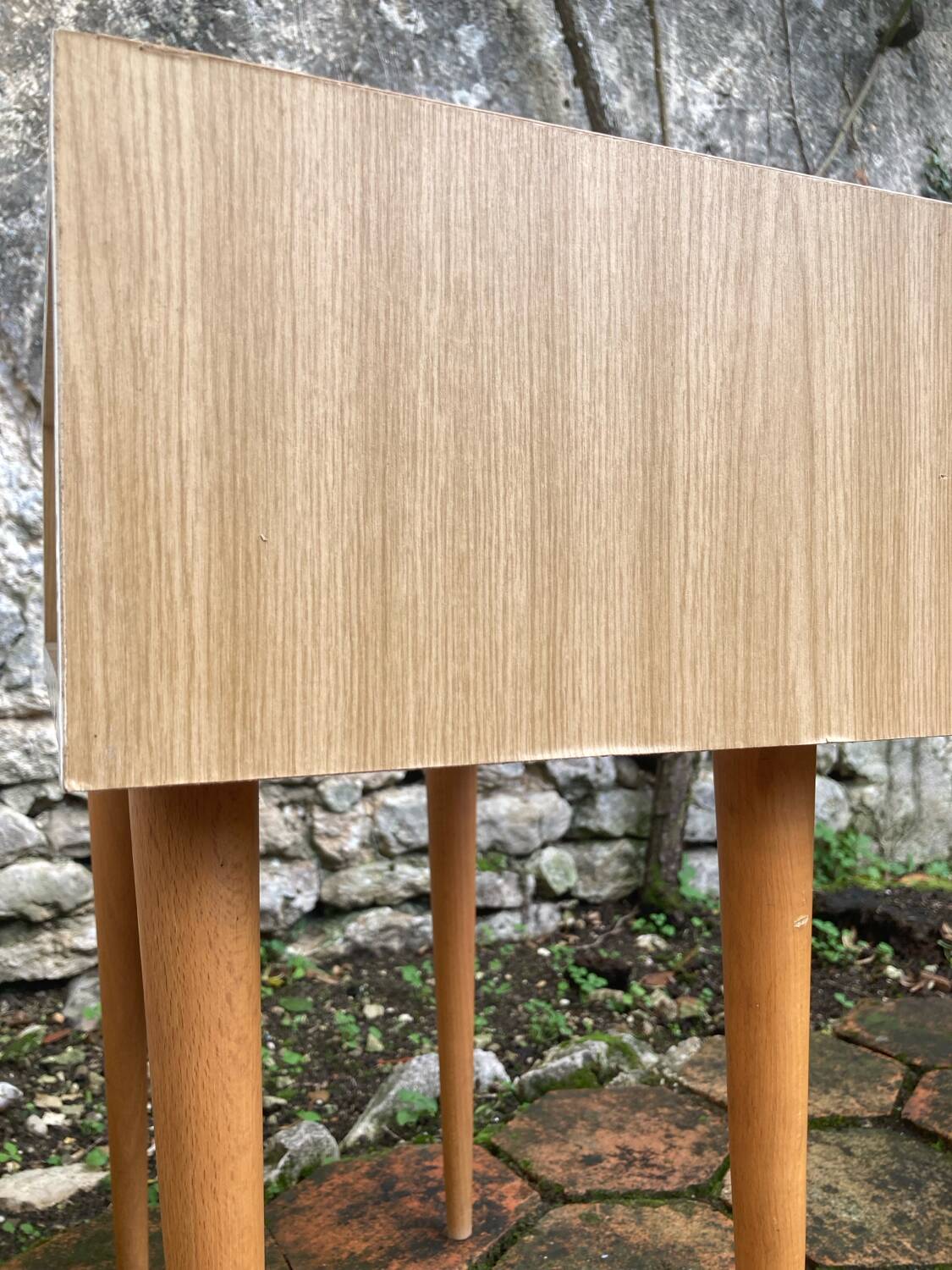 Pair of vintage bedside tables