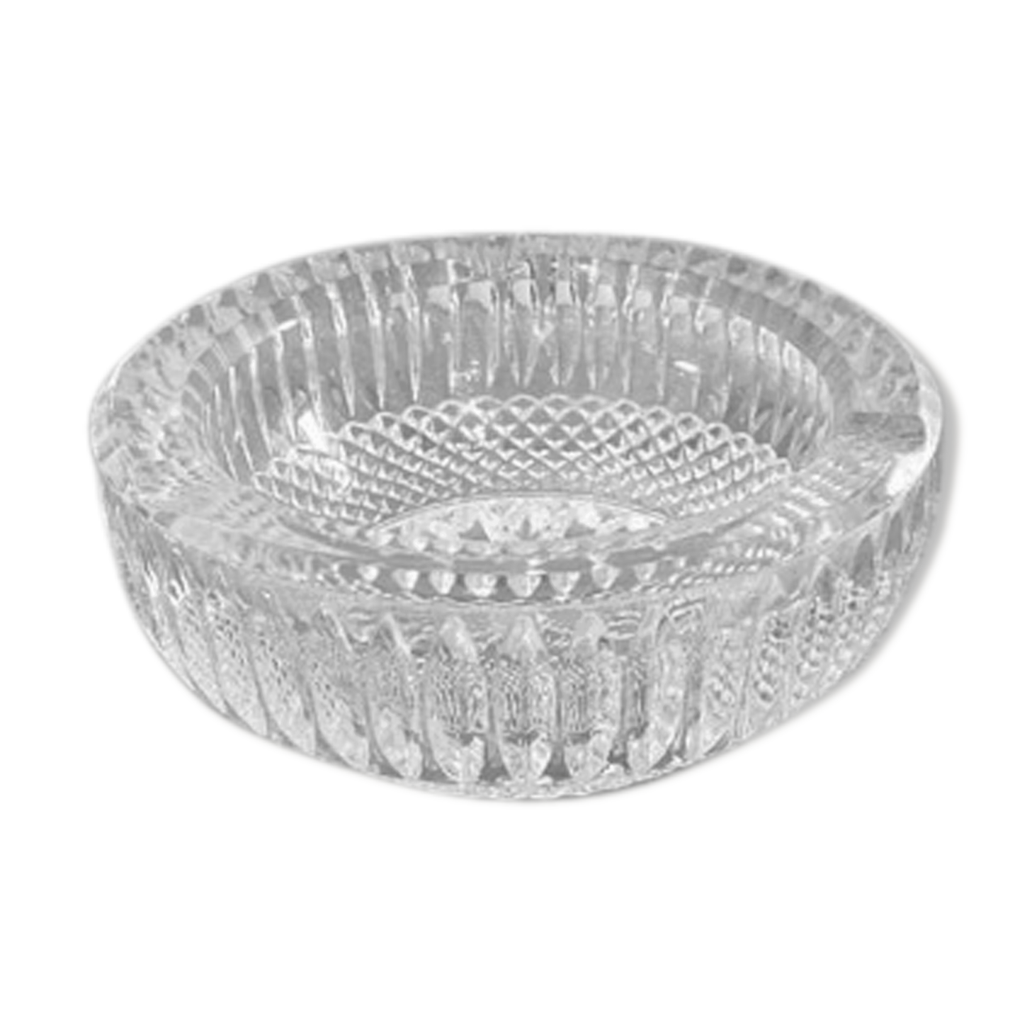Vintage glass ashtray