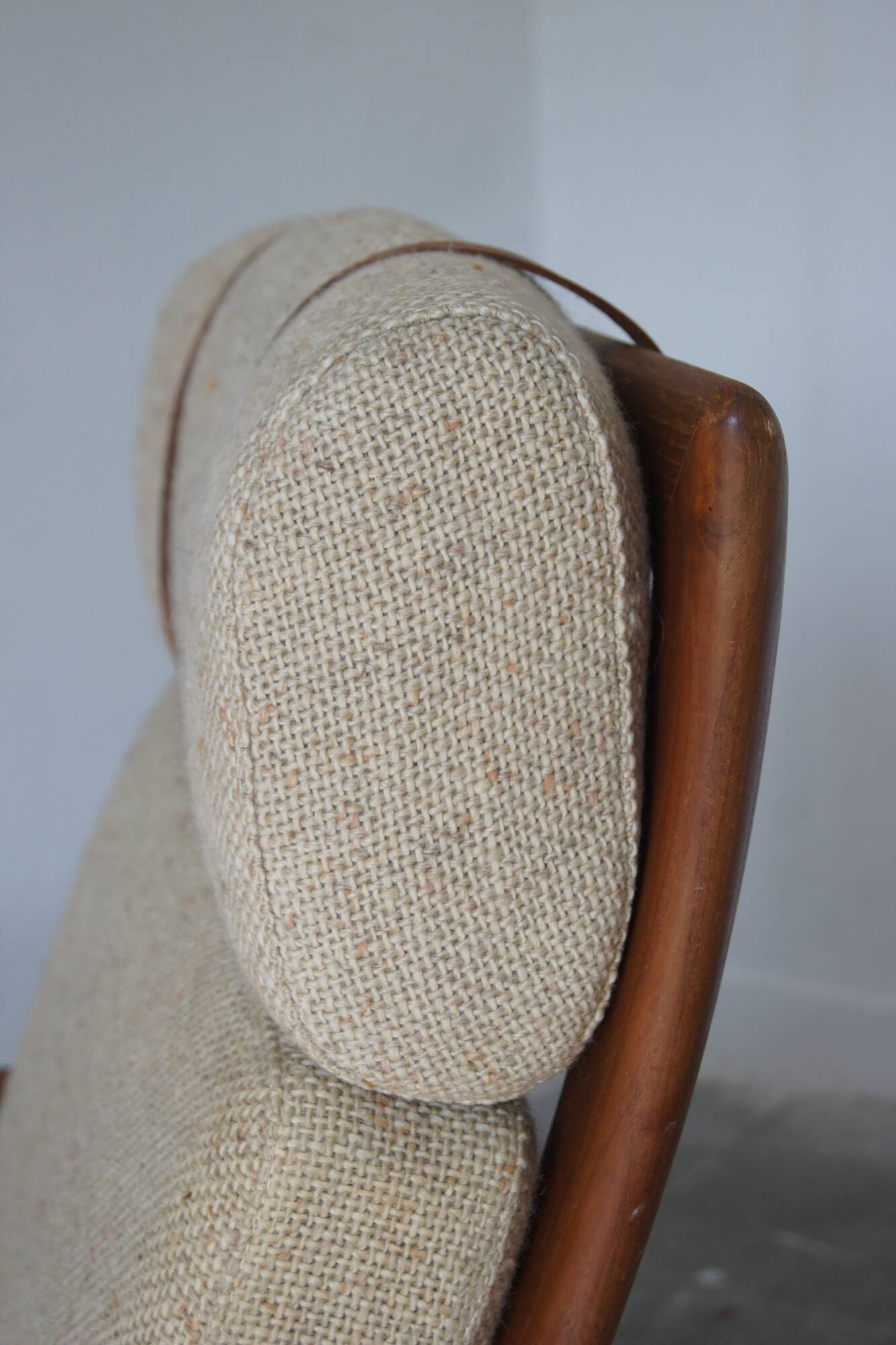 Fauteuil lounge en teck par Sven Ellekaer pour Komfort, Danemark, années 1960