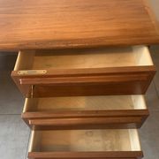 Bureau danois Falster en Teck par Svend Madsen, années 60