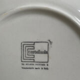 6 dessert plates Castellania 1970