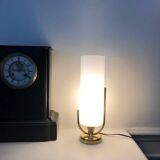 Solid brass tuning fork lamp from the 50s/60s