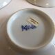 set of 4 bowls and 4 asian porcelain cups