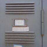 Metal wardrobe
