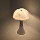 Lampe de table « Pipistrello » blanche de Gae Aulenti pour Martinelli Luce