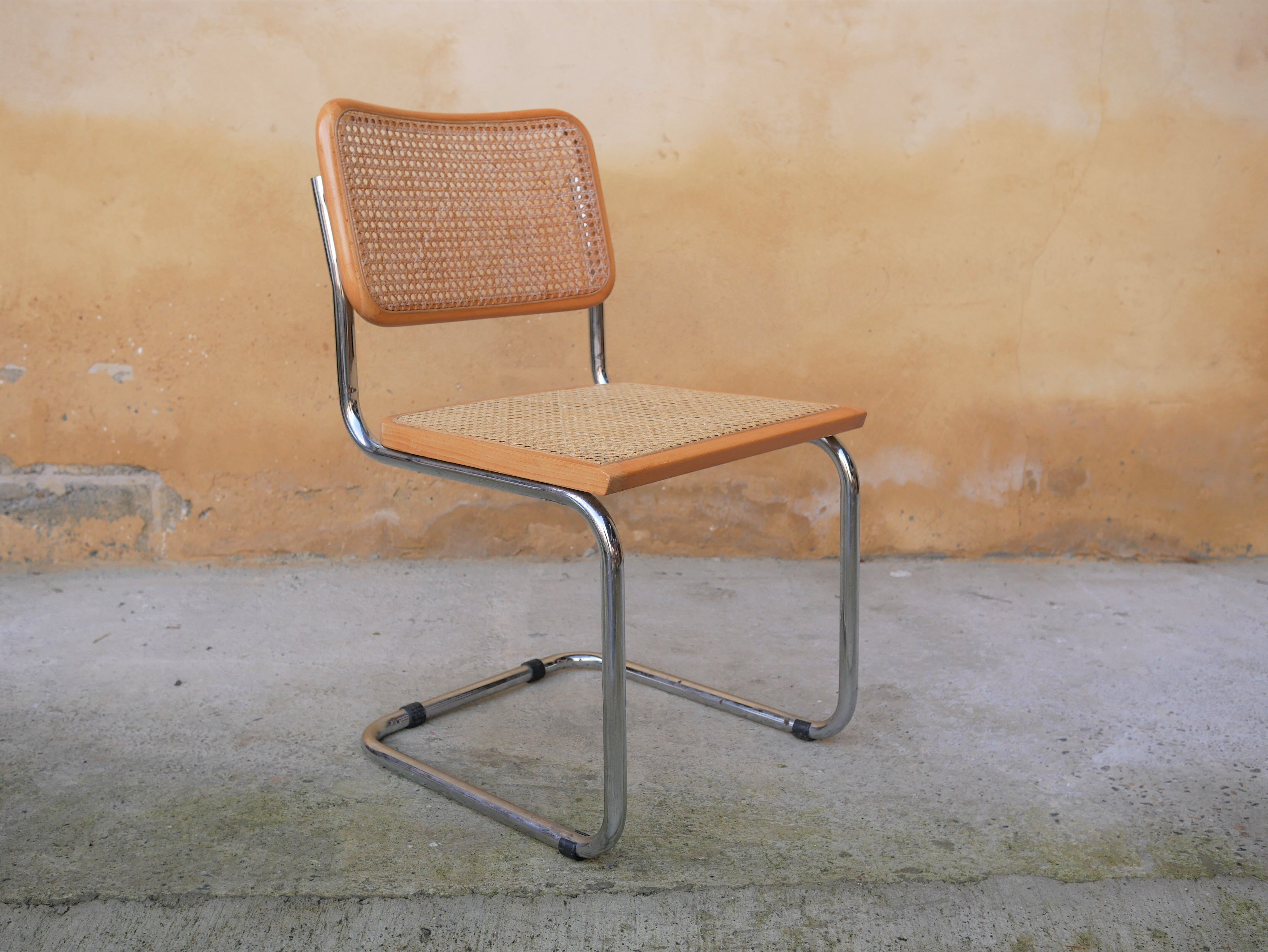 Chair B32 by Marcel Breuer, Made in Italy