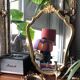 Old gilded mirror