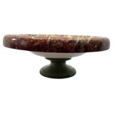 Large empty pocket bowl by Maison Lancel in Mid Century Modern ceramic.