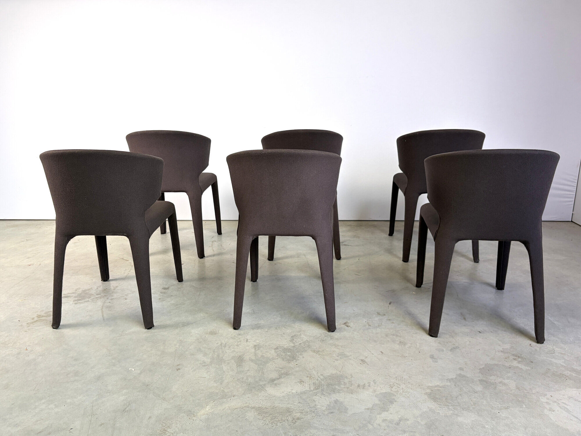 Hola 367 chairs by Hannes Wettstein for Cassina, 2006, set of 6