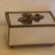Jewelry box in mirror and metal