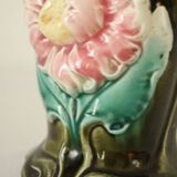 Vase barbotine 1900 GUSTAVE BRUYN