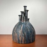 Large Fireplace Vase Studio in Brutalist Mid-Century Ceramic by Gerhard Liebenthron, 1974