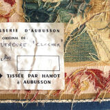 French tapestry Aubusson Hamot 1950