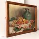 Still life with fruits, oil on canvas circa 1920