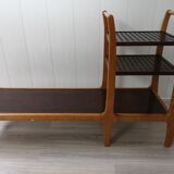 Mid-century asian openwork bookcase